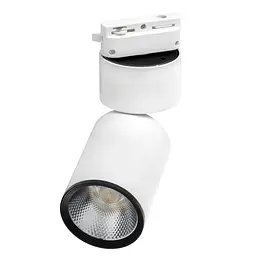 Світильник трековий поворотний LED KW-203/20W NW WH Brille 32-923 - мініатюра 2