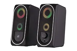 Акустична система 2E PCS234 RGB, 2.0, USB, Black