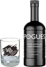 Набір Віскі The Pogues Blended Irish Whiskey 40%, 0.7 л + склянка 290 мл в подарунковій упаковці - мініатюра 2