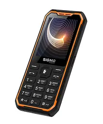 Телефон Sigma X-Style 310 Force Black-Orange UA UCRF - мініатюра 2