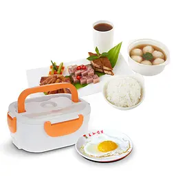 Ланч-бокс із підігрівом від мережі 220V Electric lunch box - мініатюра 2