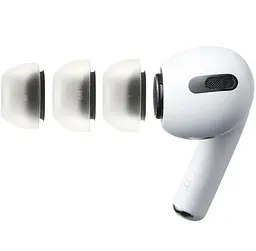 Силіконові насадки для навушників Apple AirPods Pro M/ML AZLA SednaEarfit MAX - мініатюра 2