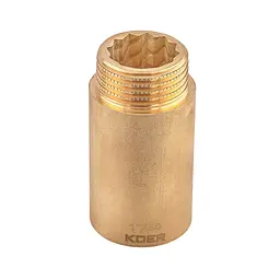 Подовжувач Koer Kf.E10-50.Wn - 1"-50мм без нікелю KR5674 - мініатюра 3