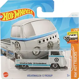 Базовая машинка Hot Wheels HW Hot Trucks Wolkswagen T2 Pickup серая (5785) 