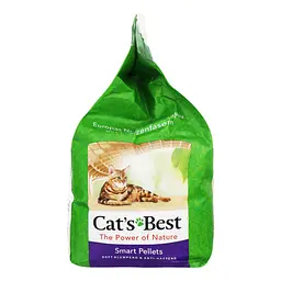Наповнювач Cat's Best Smart Pellets для довгошерсних котів деревний 10 л/5 кг - мініатюра 6