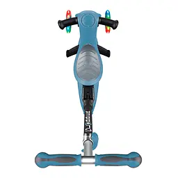 Самокат Globber Go Up Deluxe Lights LED 5 в 1, блакитний (646-200) - мініатюра 3