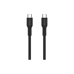 Дата кабель USB-C to USB-C 1.0m OnWire 60CL C-C 60W COLOR Braided 1m Black Canyon (CND-CCAP60AB10B) - мініатюра 3