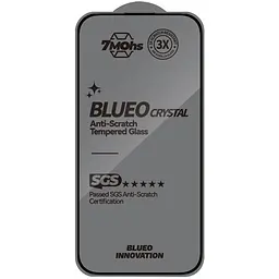 Захисне 2.5D скло Crystal Anti-Scratch для Apple iPhone 17 Air (6.5") Чорний Blueo teh0031021 - мініатюра 2
