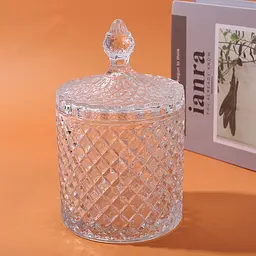 Банка з кришкою для зберігання 18633 10.3х10.3х18 см - мініатюра 6