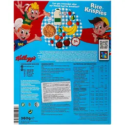 Сніданок сухий Kellogg's Rice Krispies рисовий 360 г - мініатюра 2