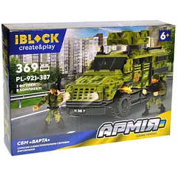 Конструктор iBlock Армія Військова Машина СБМ «Варта» - мініатюра 3