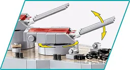Конструктор COBI корабель 1:300 USS ARIZONA BB39 4843 - мініатюра 6