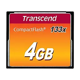 Карта пам'яті Transcend 4Gb Compact Flash 133x (TS4GCF133)