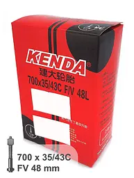 Камера велосипедна Kenda 28 (700х35/43C) FV 48 мм (G0000949) - мініатюра 2