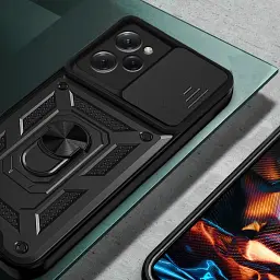 Панель BeCover Military для Poco X5 Pro 5G Black (709114) - мініатюра 3