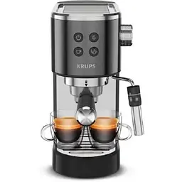 Рожковая кофеварка эспрессо Krups Virtuoso+ Pump XP444G10