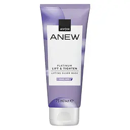 Маска-плівка для обличчя Avon Anew «Ліфтинг і пружність» з частинками платини, 75мл (49469287) - мініатюра 1