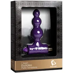 Анальний вібратор Rocks Off Petite Sensations Bubbles, 8.5х2.8 см, пурпурний - мініатюра 5