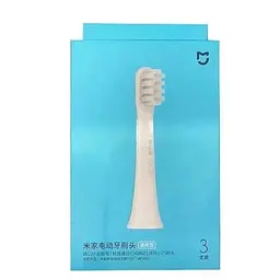 Насадка для зубної щітки Mijia Sonic Mi Electric Toothbrush Head for T100 White 3 шт. (NUN4098CN) - мініатюра 2