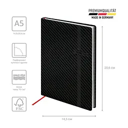Щоденник Brunnen 2026 Стандарт Soft Carbon чорний (73-795 31 906) - мініатюра 4