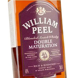 Віскі William Peel Double Maturation Blended Scotch 40% 0.7 л - мініатюра 5