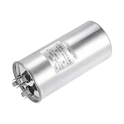Конденсатор Uxcell Dual Run Capacitor Round CBB65 60/5uF 370V AC для двигуна кондиціонера - мініатюра 2