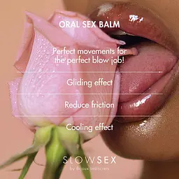 Бальзам для орального сексу Slow Sex by Bijoux Indiscrets Oral Sex Balm - мініатюра 4