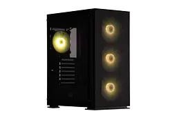 2E Gaming Корпус Virtus Neo G3301N без БЖ 2xUSB3.0, 1xUSB2.0, 3x140мм ARGB, 1x120мм ARGB, VGA 340мм, LCS ready, контролер з пультом, TG Side Panel, ATX, чорний - мініатюра 5