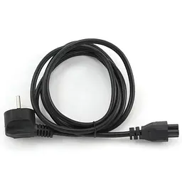 Кабель живлення (для ноутбука) 1.8 м. 3*0.75 мм кв. Cablexpert (PC-186-ML12) Black - мініатюра 2