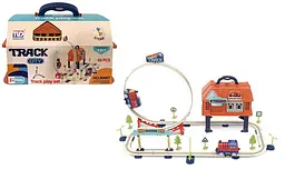 Дитяча залізниця трек у валізі Track City 89965 у коробці р.40x26x36,5см YG Toys