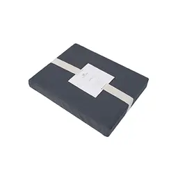 Підковдра з наволочками Penelope - Pure antrasit антрацит 200x220+50x70 (2) - мініатюра 5