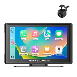 Портативний монітор Aspiring Auto Play 1, Magnet, CarPlay, Android auto - мініатюра 2