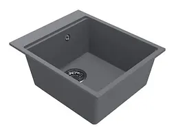 Кухонна мийка Miraggio Lagoon 420 gray 0002218, Сірий - мініатюра 5