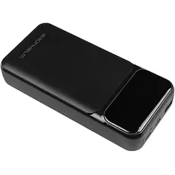 Портативна батарея Grunhelm GP-20BQC Power Bank 20.000 mAh чорна (137530) - мініатюра 3