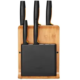 Набір кухонних ножів з бамбуковим блоком Fiskars Functional Form ™ 5 шт 1057552 - мініатюра 9