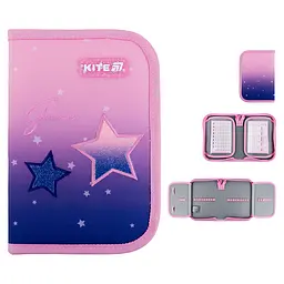 Пенал Kite Sparkling рожевий (K25-622-1) - мініатюра 2