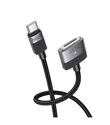 Кабель Hoco U141 Magnetic Charging Cable Type-C to Mag3 Black - мініатюра 2