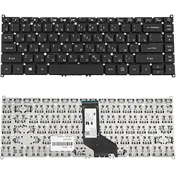 Клавіатура для ноутбука ACER (TM: P614-53 P414-53) rus чорний без кадру