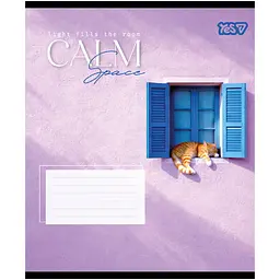 Зошит шкільний Yes Calm space А5 24 аркушів клітинка 20 шт. (769104) - мініатюра 5