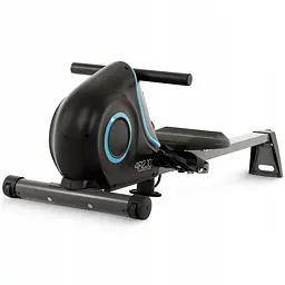 Гребний тренажер магнітний 4FIZJO Evo+ Black/Blue (P-5905973401715)