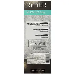 Набір ножів Krauff Ritter Gold 3 предмети (29-305-151) - мініатюра 2