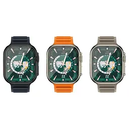 Смарт-годинник XO M10Ultra 9th Wireless Charging Smart Sports Talking Watch Сірий - мініатюра 2