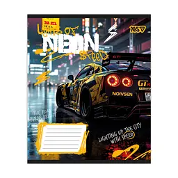 Зошит Yes Neon А5 24 аркушів лінія (768813), в асортименті - мініатюра 2