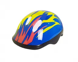 Шолом захисний дитячий Metr+ CL180202 розміри 19х26х11 см Синій