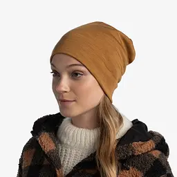 Шапка Buff Merino Heavyweight Beaney Solid Mustard (1033-BU 111170.118.10.00) - мініатюра 3