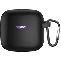 Чохол-накладка DK Silicone Candy Friendly з карабіном для JBL Tune Flex (black)