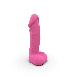 Свічка член Pure Bliss Sugar Pop Pink, 15 см - мініатюра 5