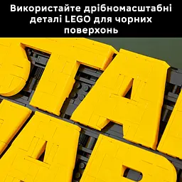 Конструктор LEGO Star Wars Логотип з кубиків «Зоряні війни» 700 деталей (75407) - мініатюра 14