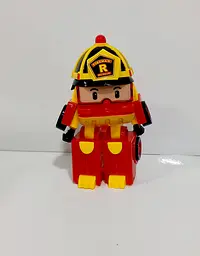 Трансформер 83608 Robocar Poli у коробці (6975839210019) Пожежна машина Рой Червоний - мініатюра 2