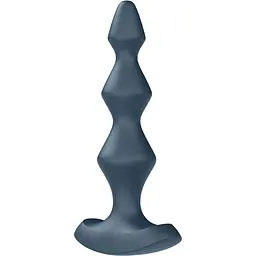 Анальний стимулятор-намистини з двома моторами Satisfyer Lolli-Plug 1 Dark teal - мініатюра 4